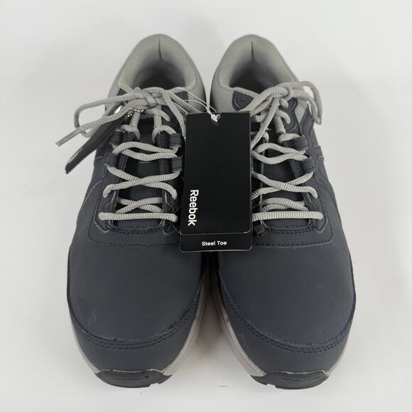 Reebok Guide 3.0 Steel Toe Work Shoes Men’s Size 12.5 MemoryTech Black Gray - Picture 1 of 9